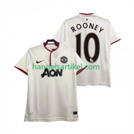 Manchester United Rooney 10 2013 2014 Retro 3rd Trikotsatz Kurzarm